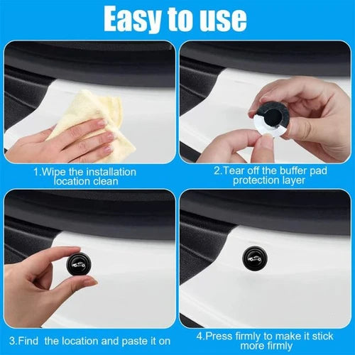 Car Door Shock Absorber Rubber Pad Protection for Door Protector (16 Pecs)