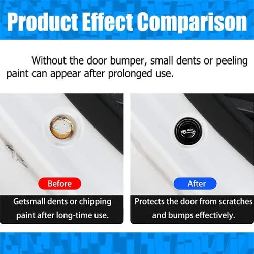 Car Door Shock Absorber Rubber Pad Protection for Door Protector (16 Pecs)